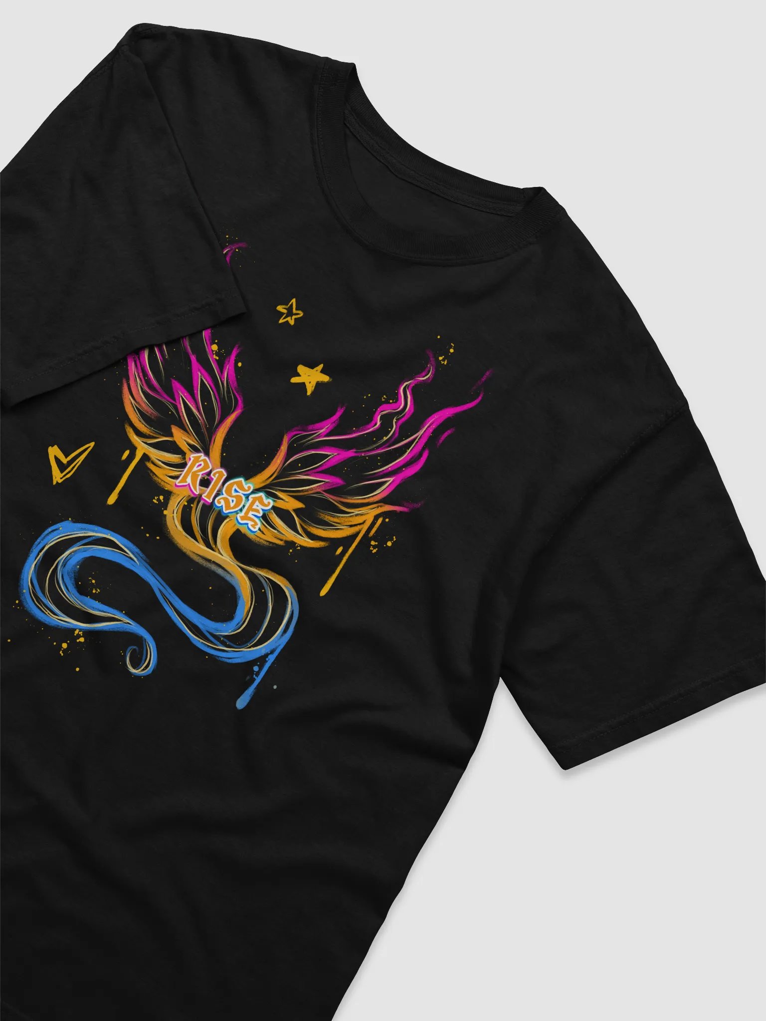 RISE Collection: Subtle Pansexual Pride Phoenix Tee product image (4)