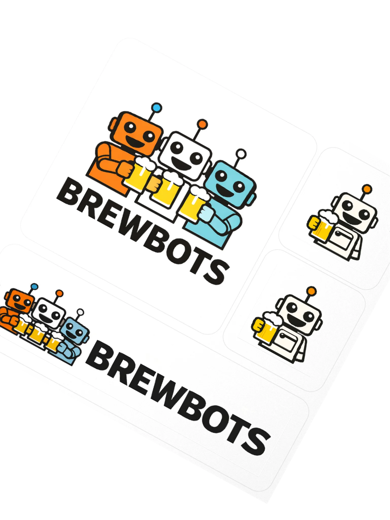 Brewbots Core Sticker Pack product image (1)