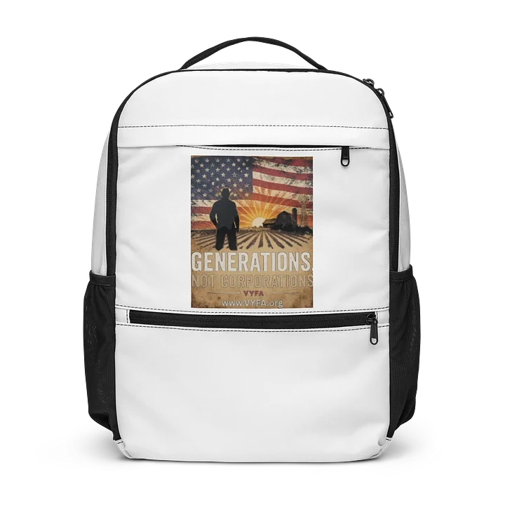 Generations Not Corporations Utility Backpack product image (1)