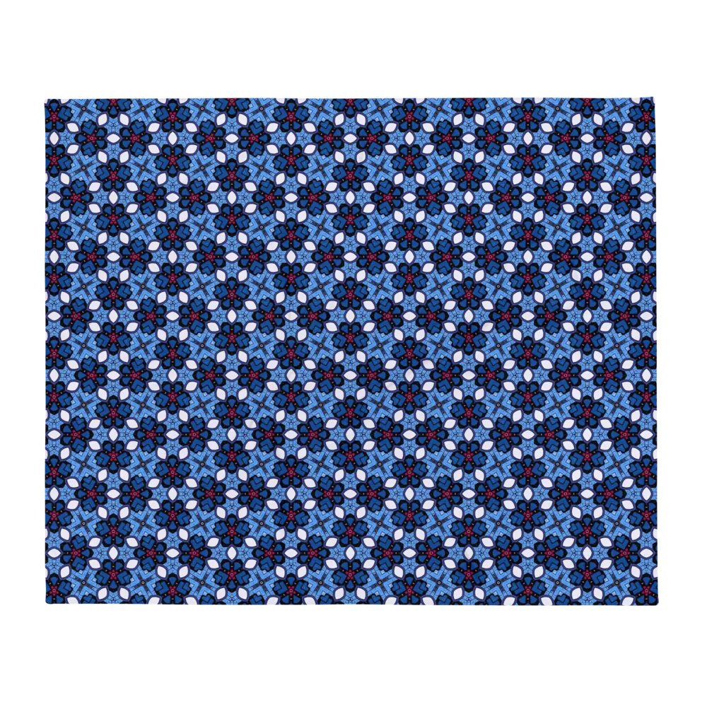 Floral Hearts Throw Blanket product image (4)