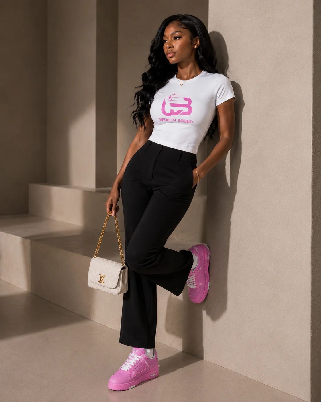 Women’s Cotton Crew Neck T-Shirt product image (2)