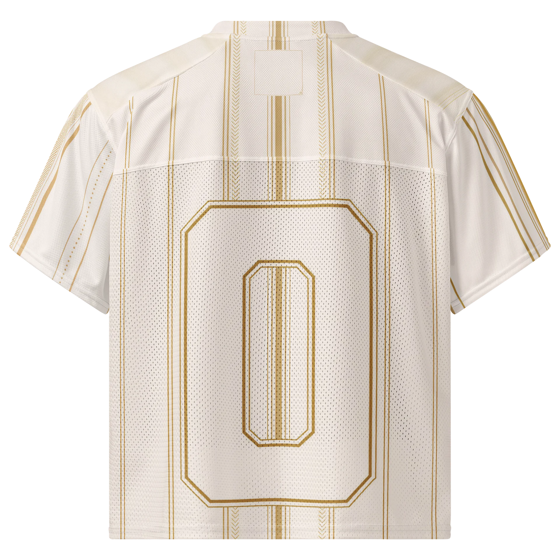 Ivory Gold Pinstripe Jersey product image (2)