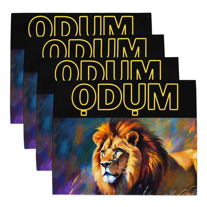 ỌDỤM Placemat Set (4) product image (1)
