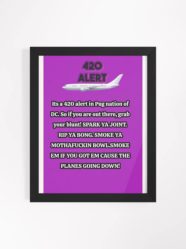 Pug Nation Slogan Poster product image (3)