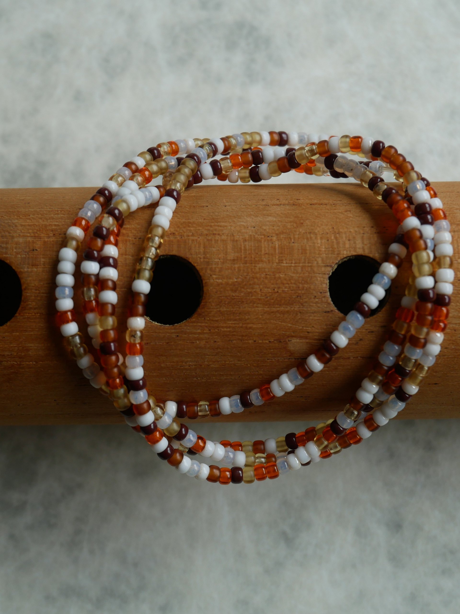 The Beaded Bracelet Hand-beaded - Made once. For the wrist that carries something. product image (2)