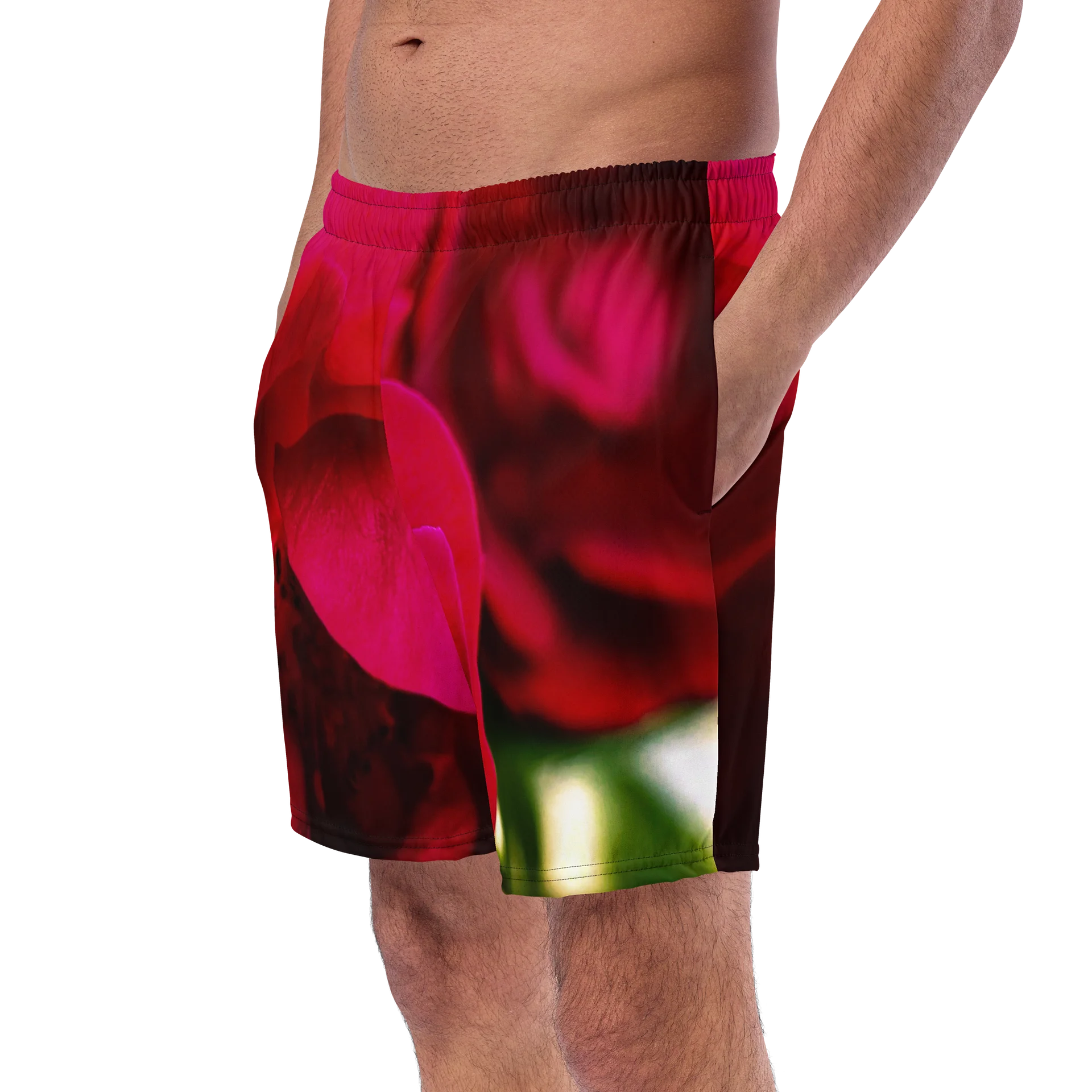 Red Roses Swim Trunks product image (2)