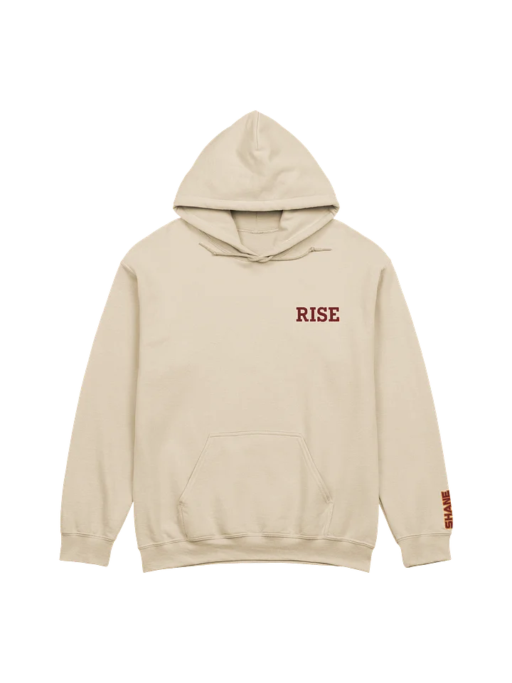 RISE TO THE TOP 'Crimson & Cream' Hoodie product image (1)