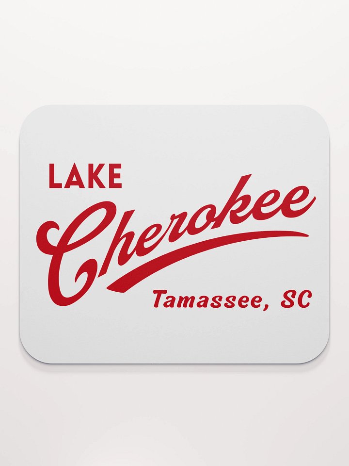 Lake Cherokee Swoosh Mousepad product image (2)