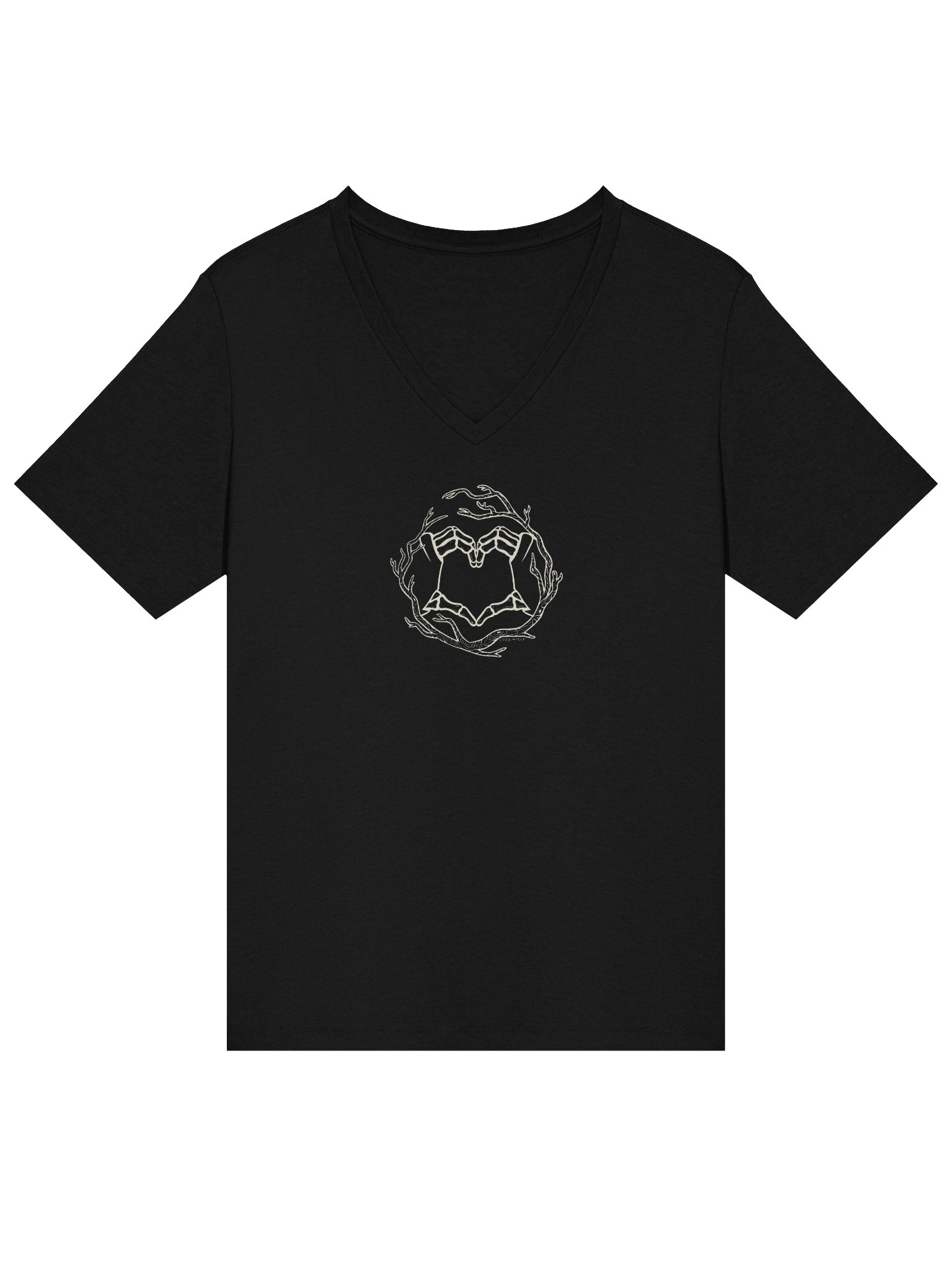 Coven Love Fitted V Neck Shirt product image (2)