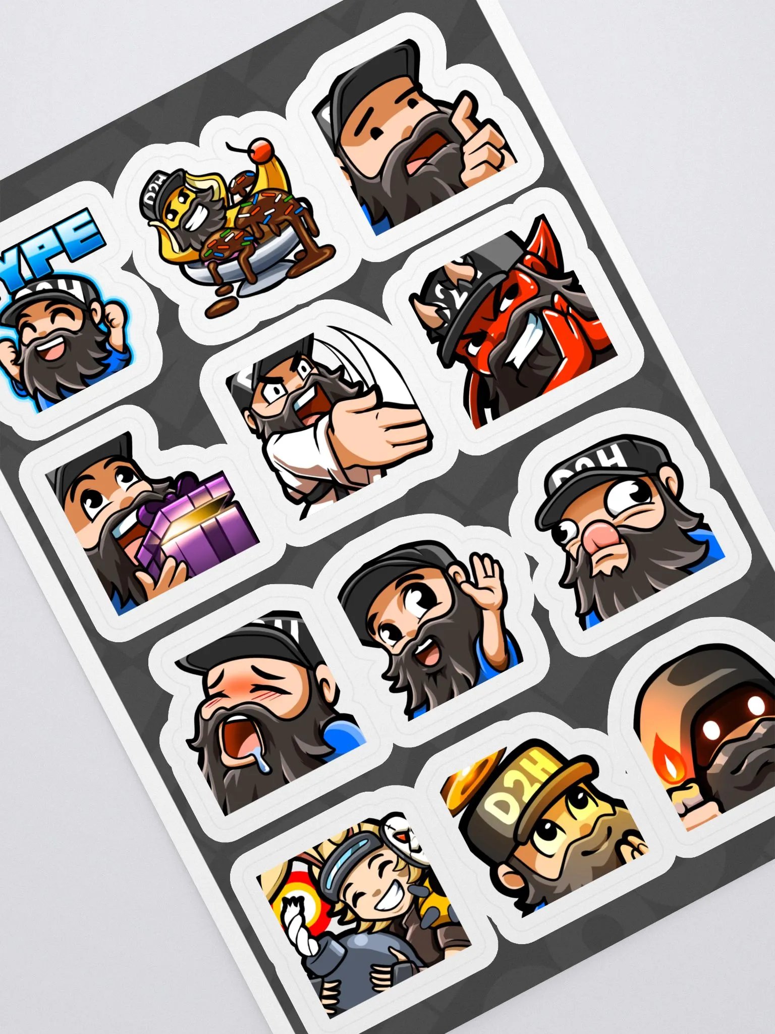 Emote Sticker Sheet. Set 3 product image (2)