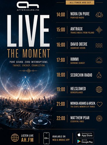 Kicking week off with new exclusive shows, don't miss it.