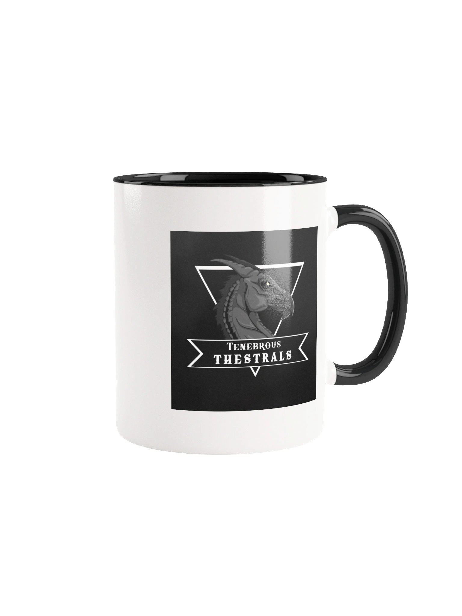 Tenebrous Thestrals Team Ceramic Mug with Color Inside product image (1)