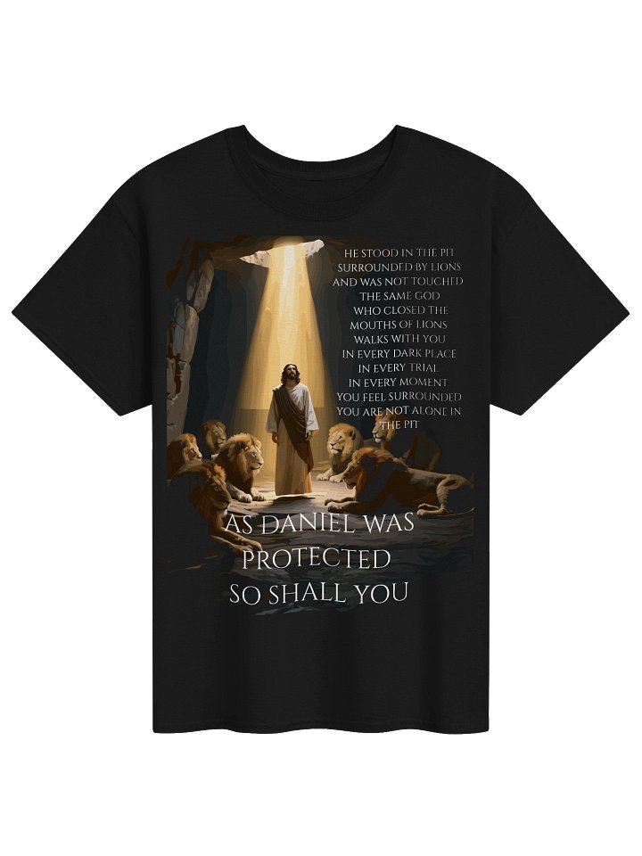 Daniel in the Lions’ Pit Faith Tee product image (1)