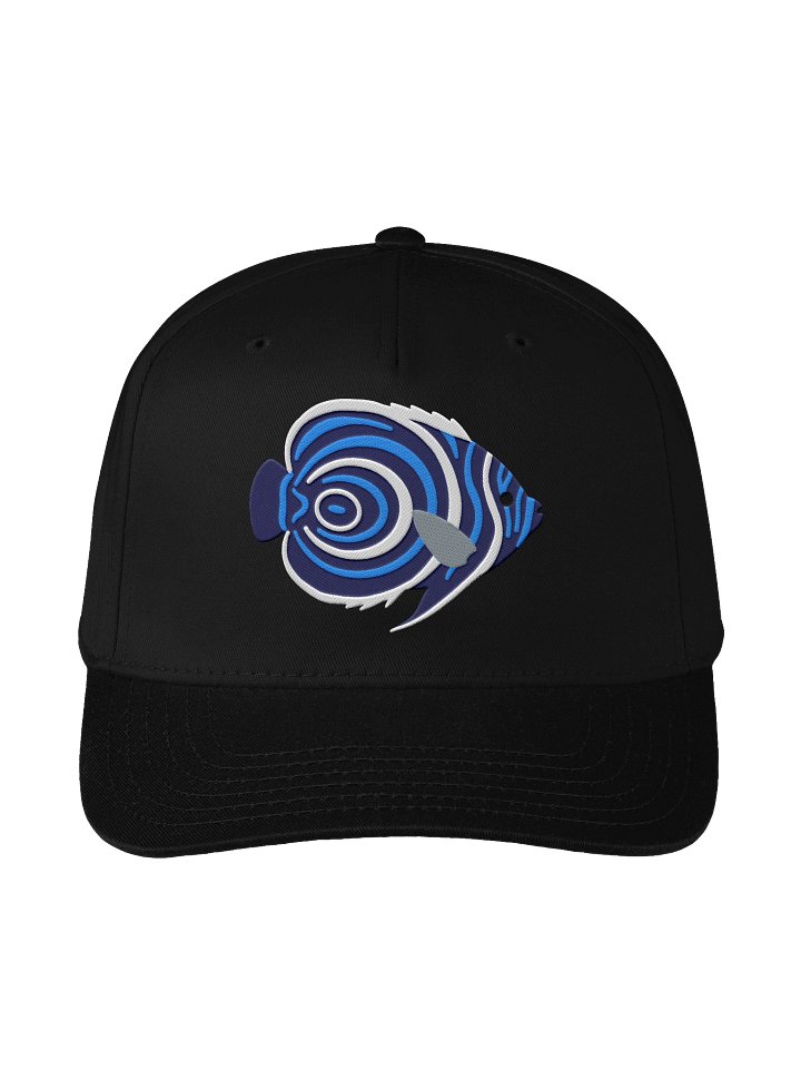 Juvenile Emperor Angelfish Mid-Profile Baseball Cap (Embroidered) for Reef and Marine Aquarium Lovers product image (2)