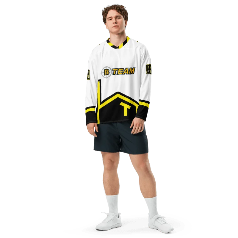 B-Team Sting Jersey - White And Black - YourNameHere product image (7)