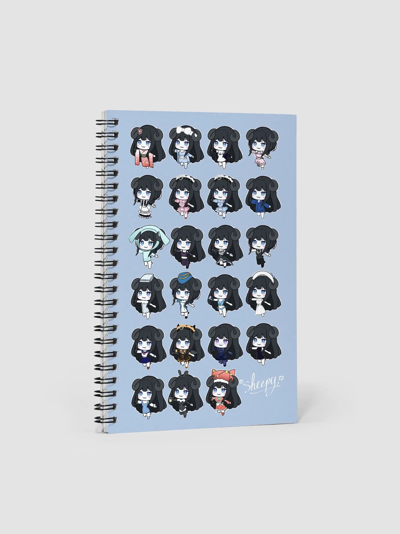 Sheep Costume Notebook product image (1)