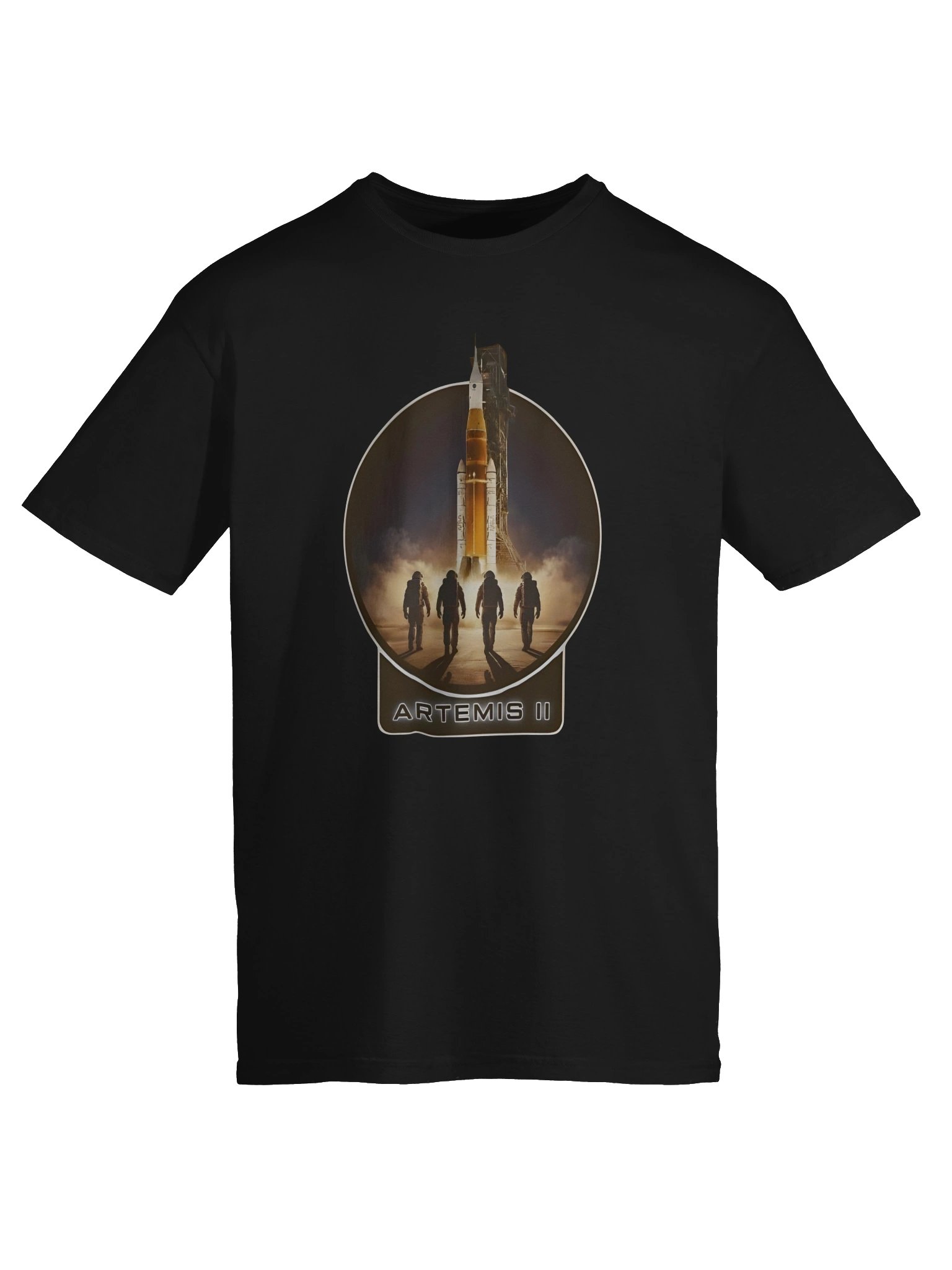 Artemis II Mission Crew Tribute Shirt – NASA SLS Moon Launch Viral Tee product image (6)