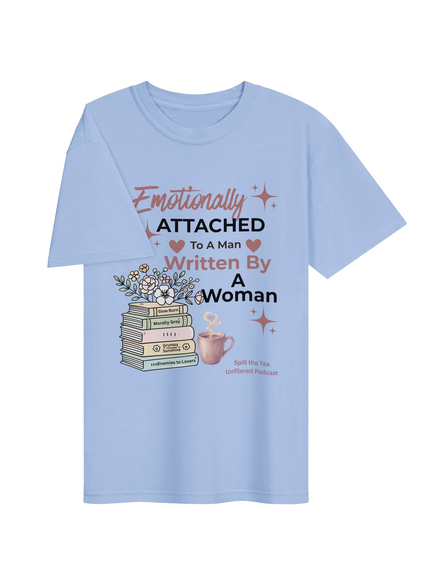 Emotionally Attached Bookish Tee product image (18)