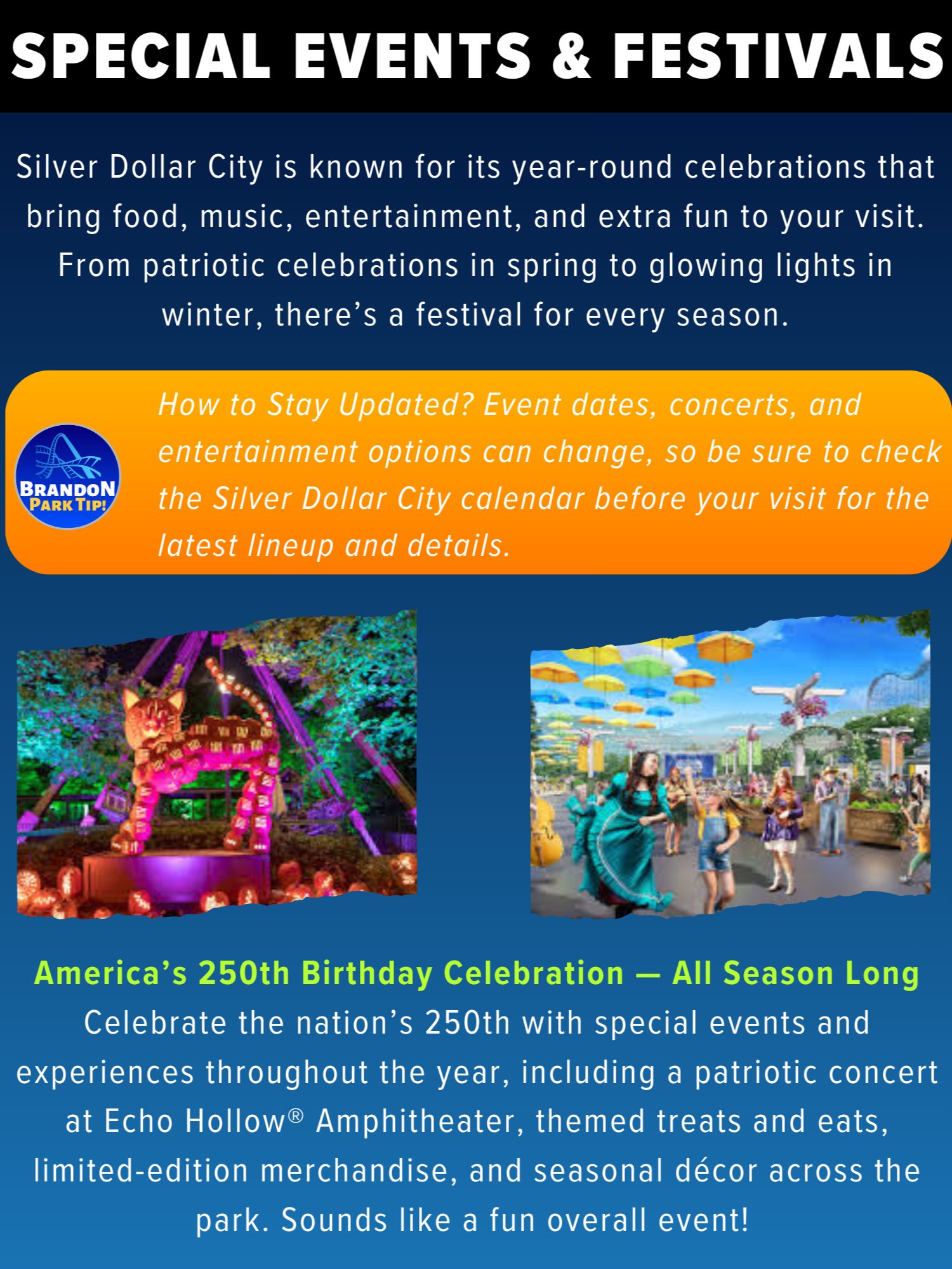 Silver Dollar City Guide 2026 | 75-Page Printable Digital PDF, Instant Download product image (7)