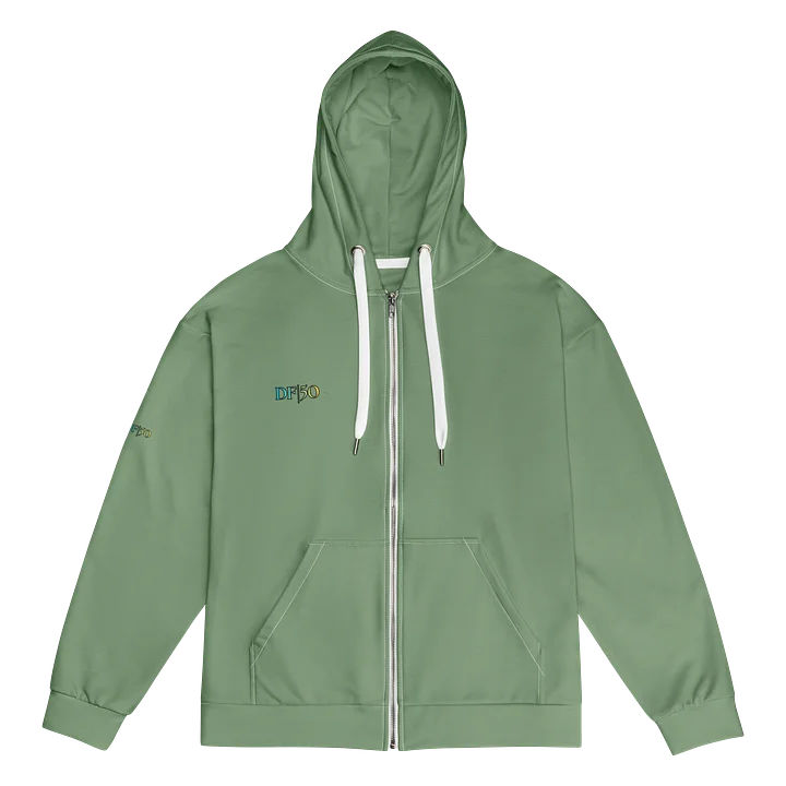 DONT FEEL 50 ODG FATIGUE ZIP HOODIE MADE WITH RECYCLED POLYESTER UNISEX product image (2)