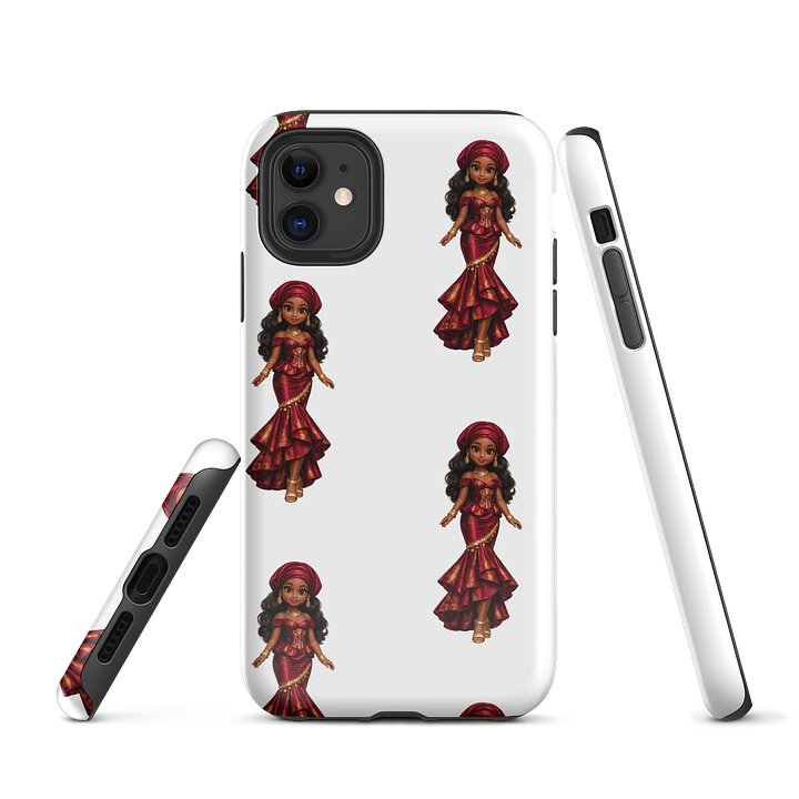 Royal Red iPhone® Tough Case product image (1)