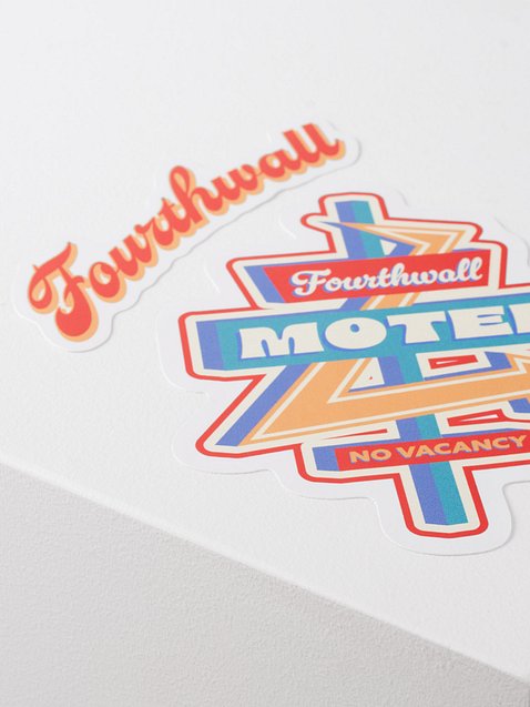 Photo showing Die-Cut Stickers