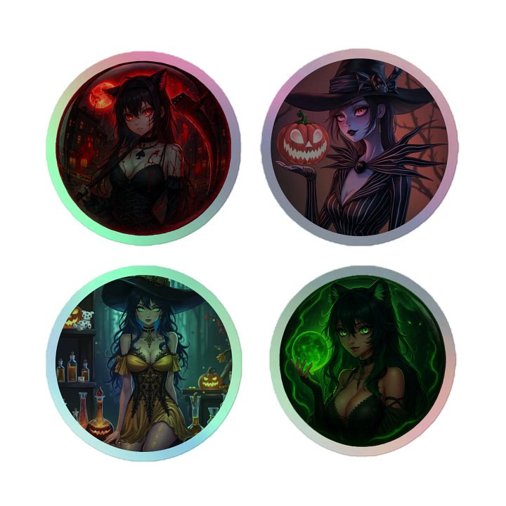 Holographic Halloween Sticker Sheet product image (2)