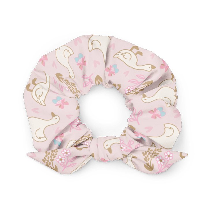 Whimsical Goose Pond All-Over Print Scrunchie product image (1)