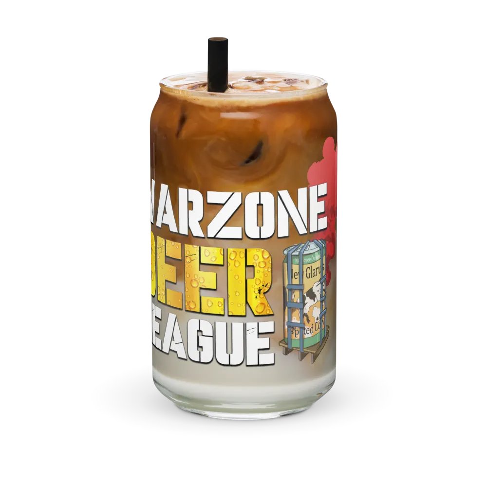 Warzone Beer League (Beer Loadout) - Can Shaped Glass product image (6)