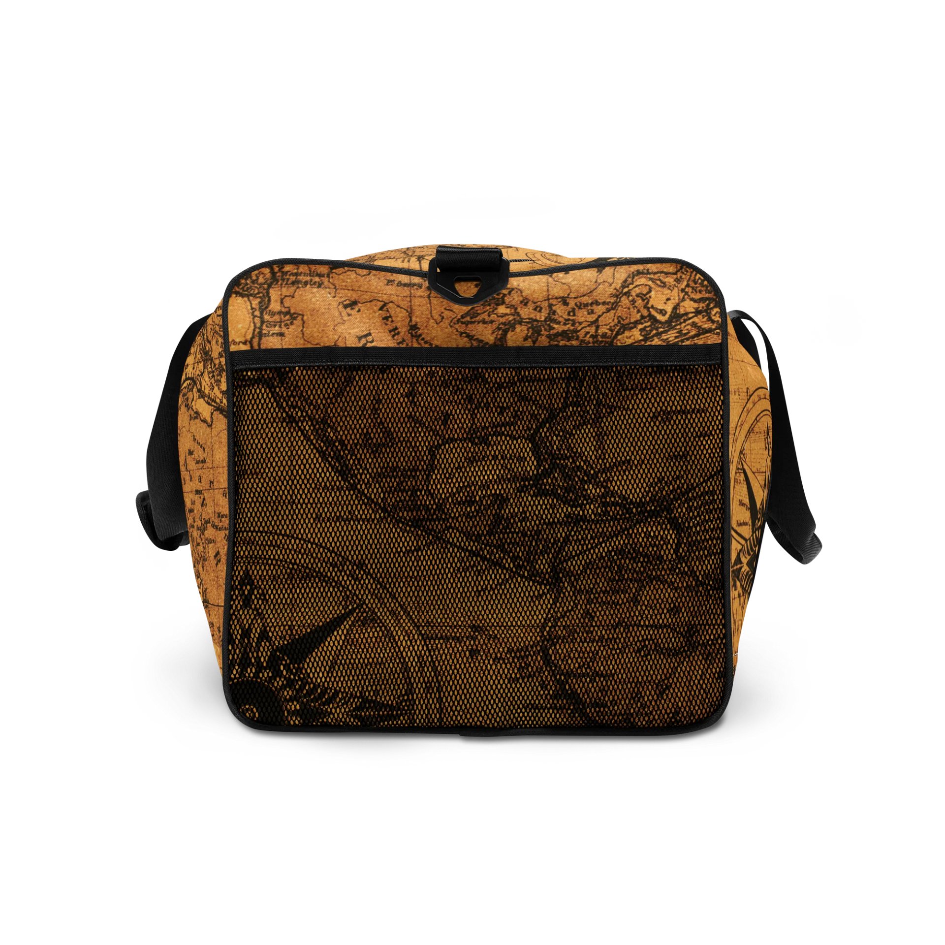 Vintage Americas Map All-Over Duffle Bag product image (7)