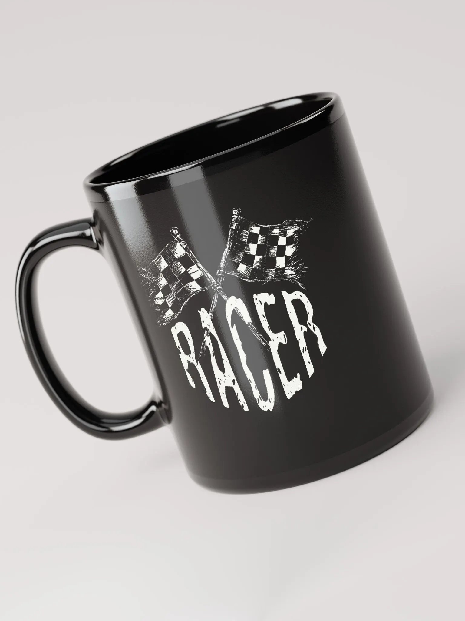 Retro Racer Black Mug product image (5)