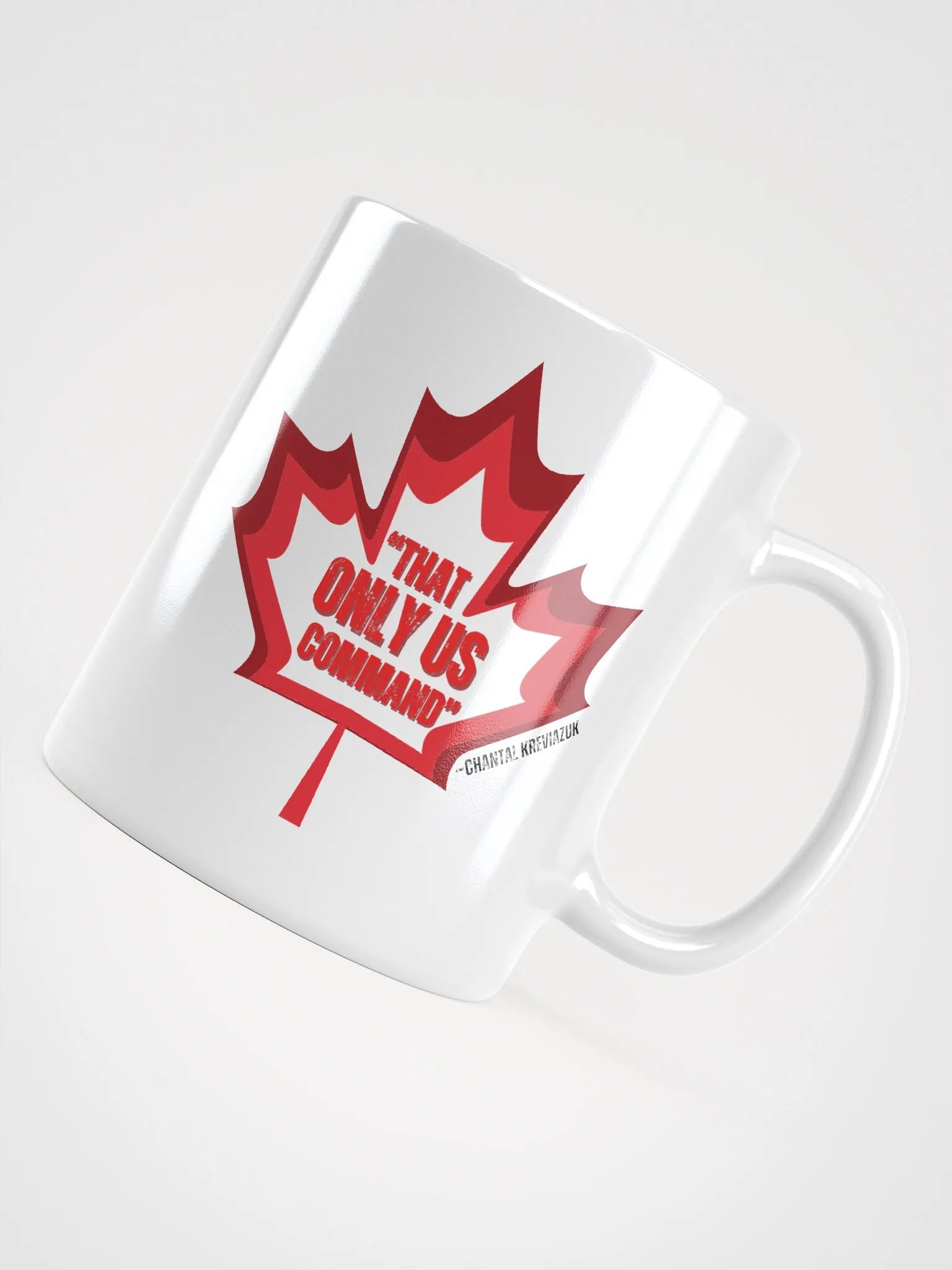 CK x GRINDSTONE "THAT ONLY US COMMAND" MAPLE LEAF MUG product image (11)