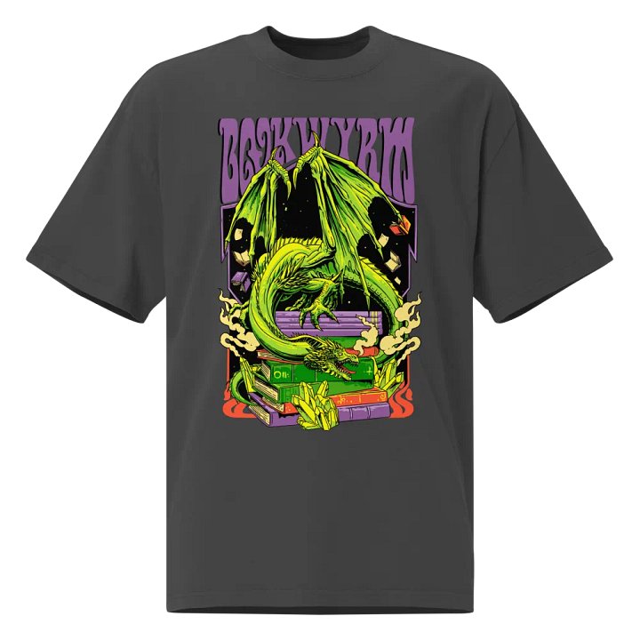 'Bookwyrm' Oversized Tee product image (1)