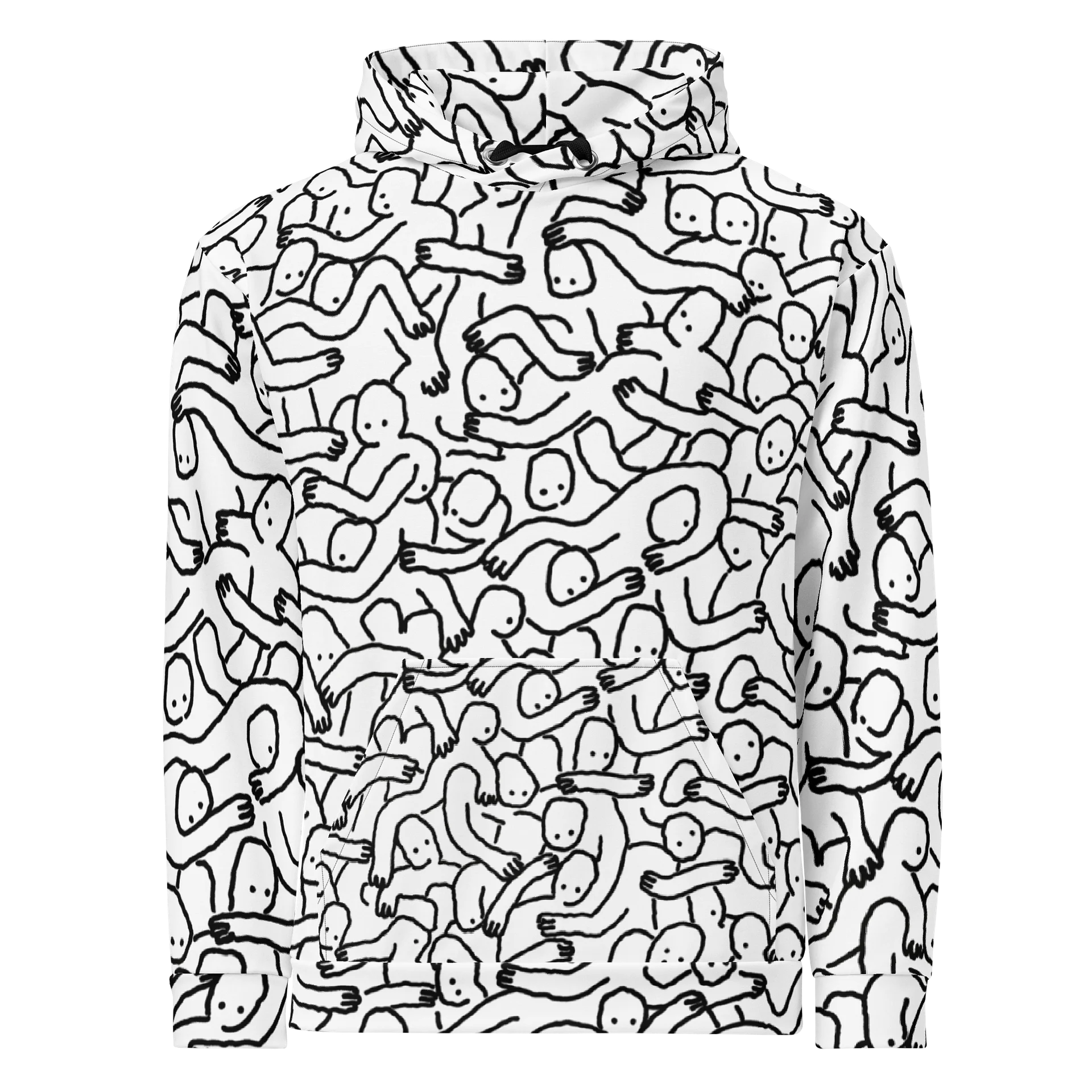 Overstimulated Shadowplay Unisex Cotton Hoodie product image (3)