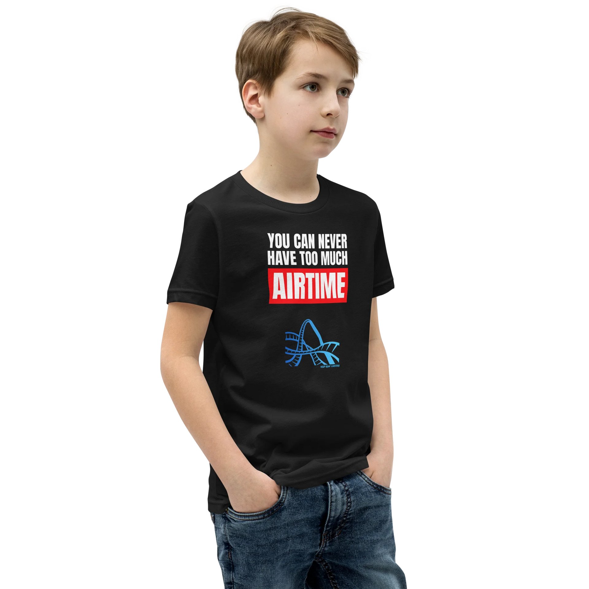 Never Have Too Much Airtime - Youth Tee product image (15)
