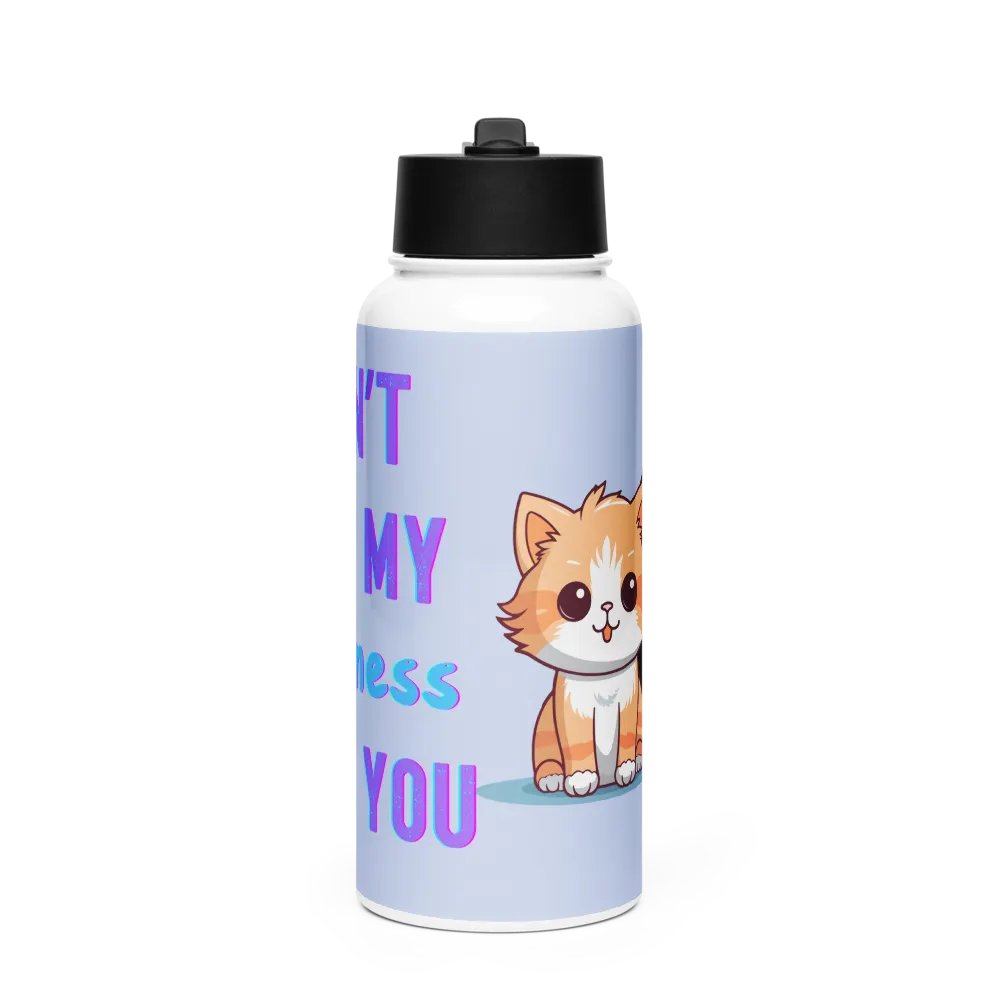 Don't Let My Cuteness Fool You Insulated Water Bottle Thing product image (3)
