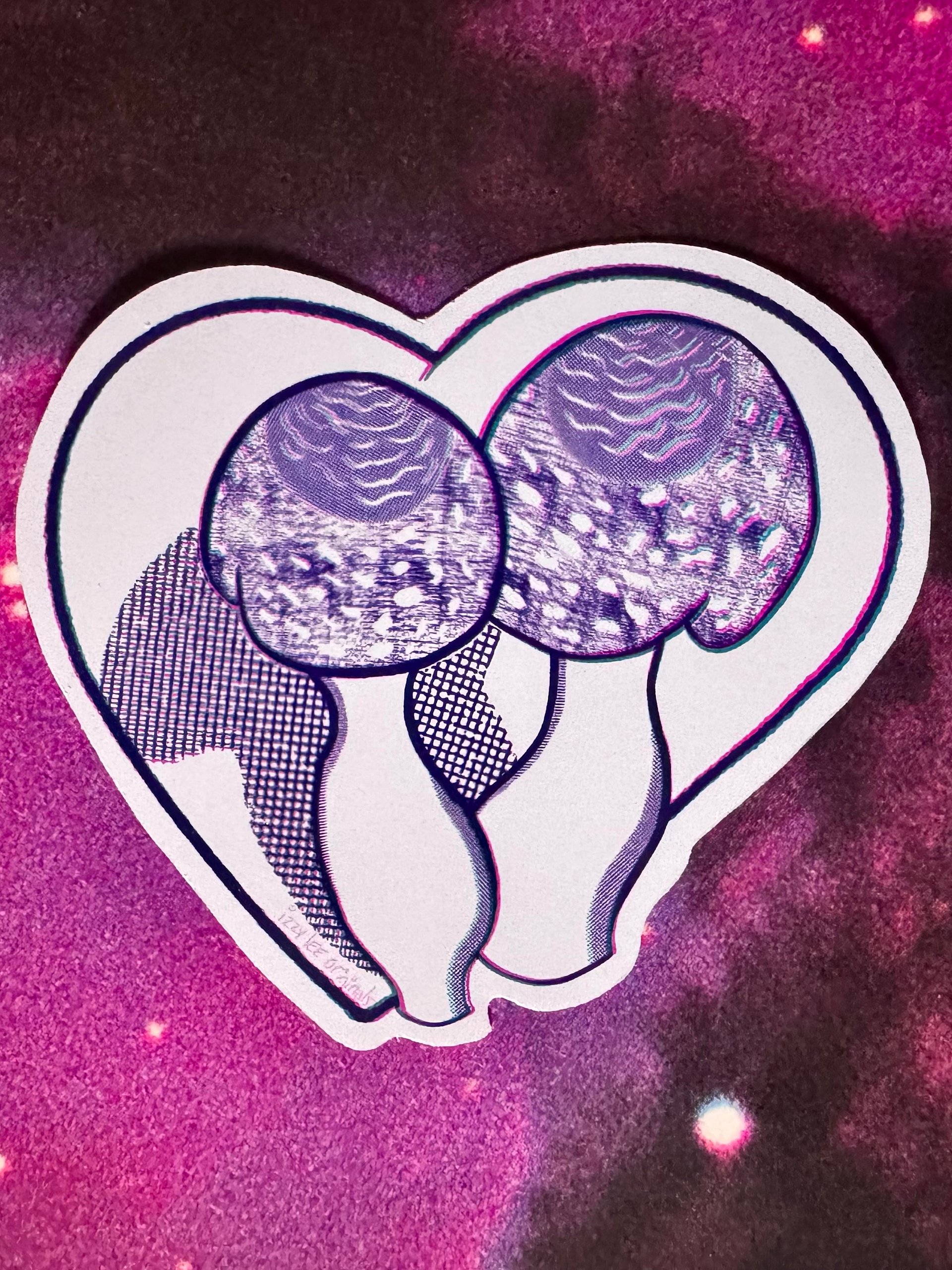 Mushroom Lovers Sticker product image (1)