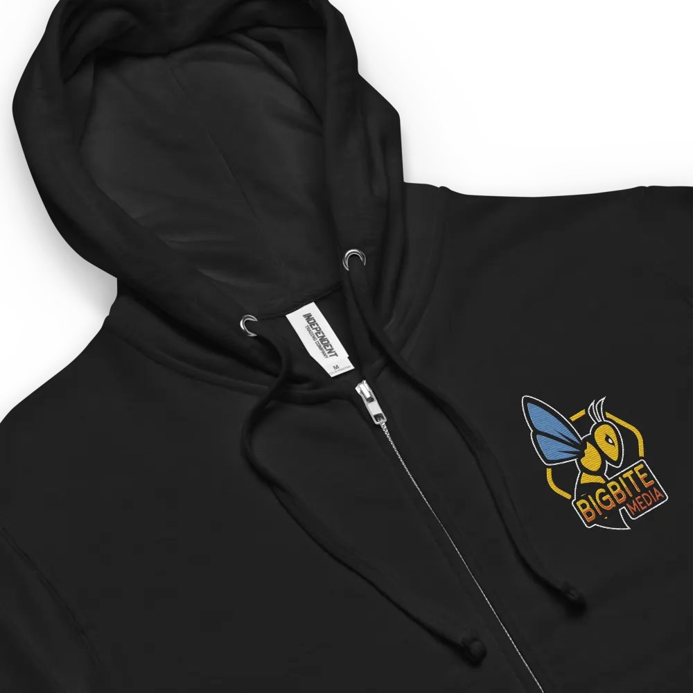 #TeamBIGBITE Embroidered Zip Hoodie product image (5)