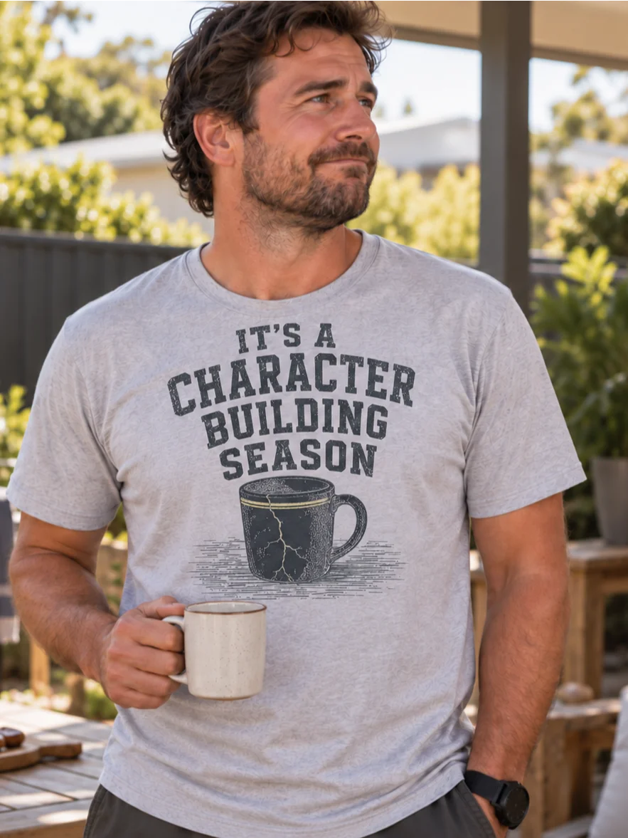 It’s A Character Building Season T-Shirt product image (1)