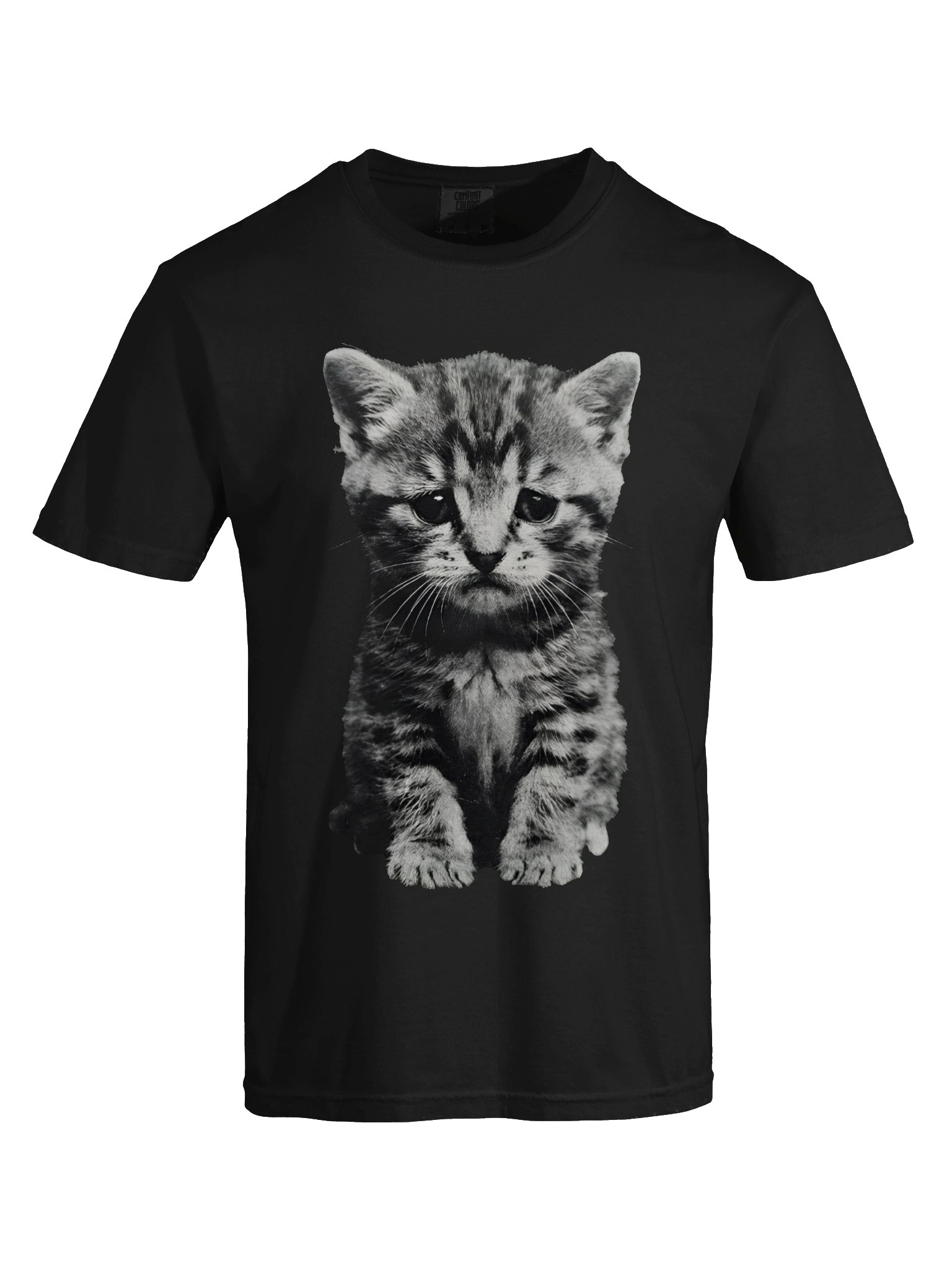 Serious Tabby Kitten Tee product image (5)