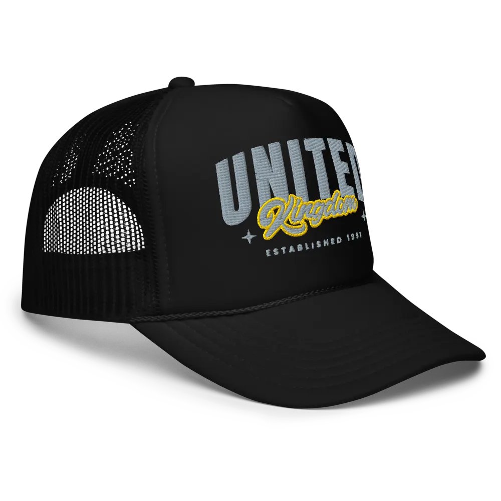 United Kingdom Script Trucker Hat product image (10)