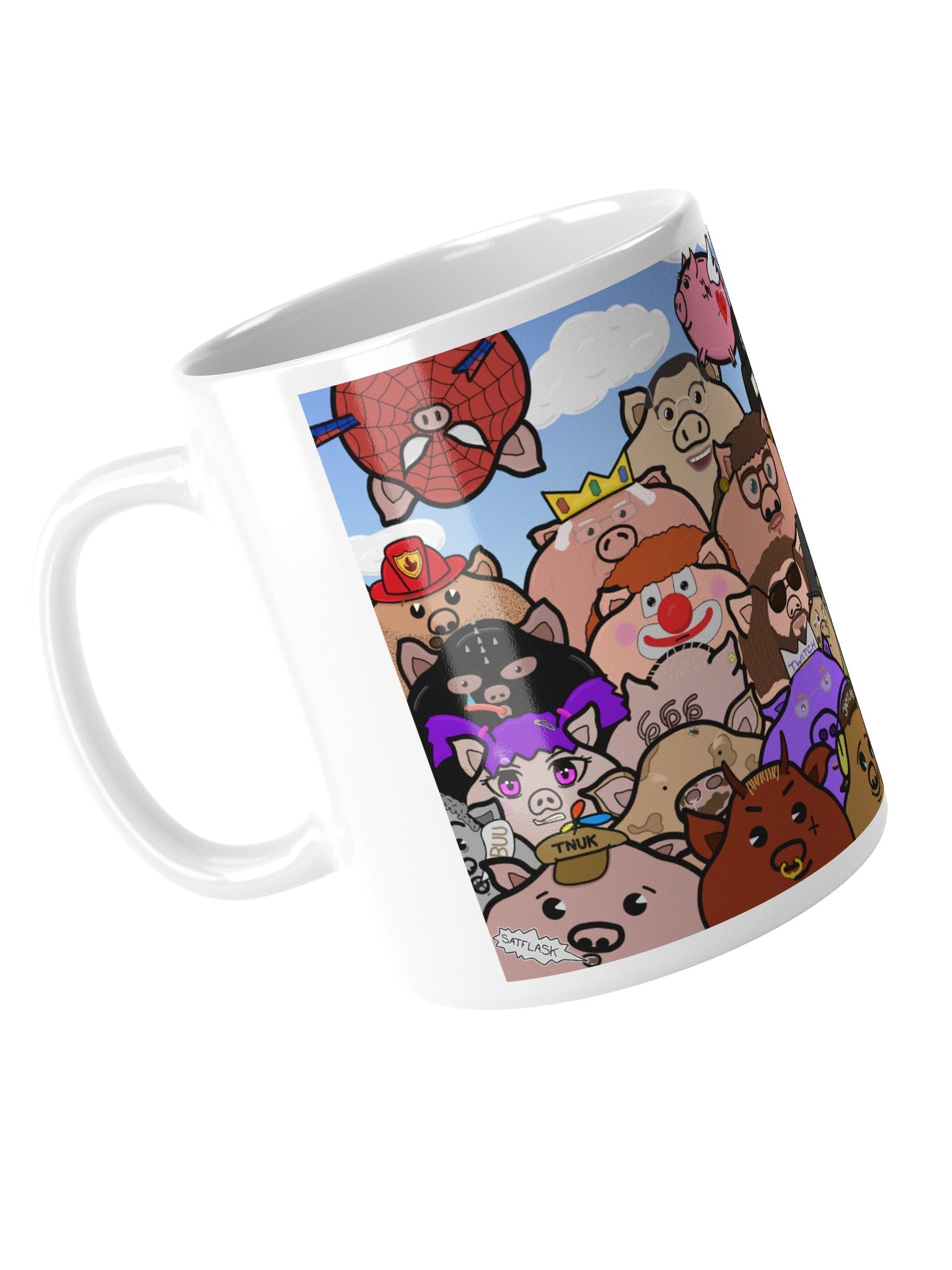 SATFLÄSK w/ BG - MUG product image (8)