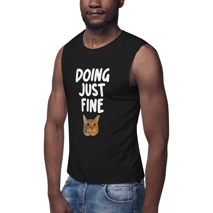 Mens Doing Just Fine TankTop product image (2)