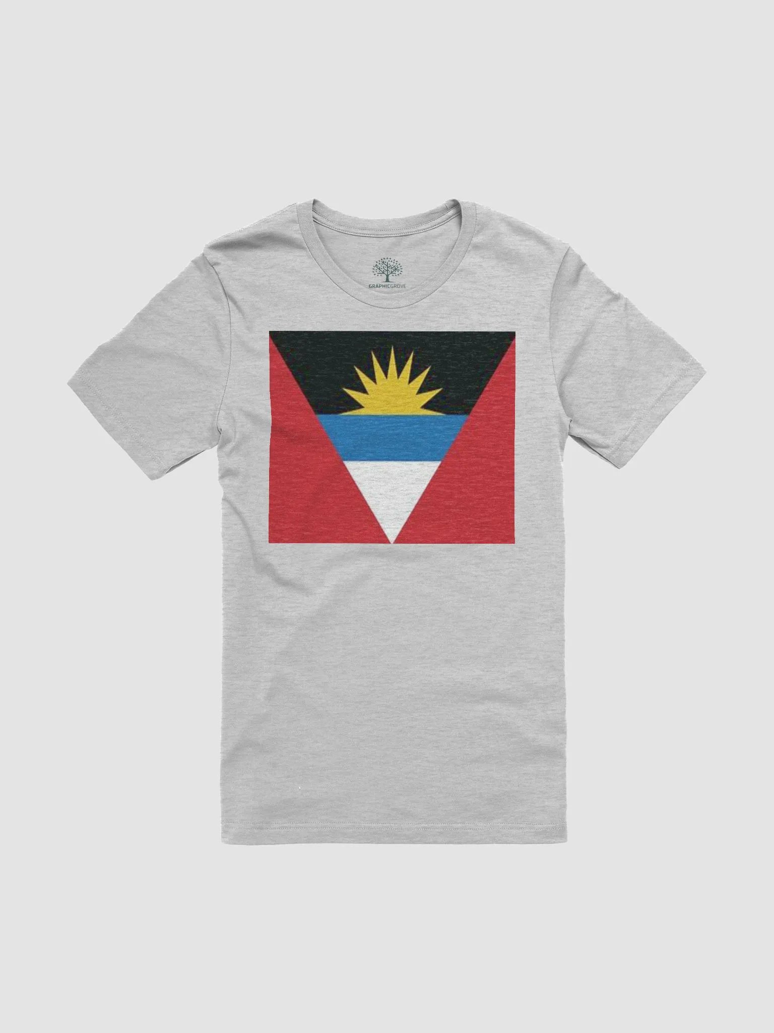 Exclusive Antigua & Barbuda Flag Supersoft Unisex T-Shirt by Graphic Grove product image (3)