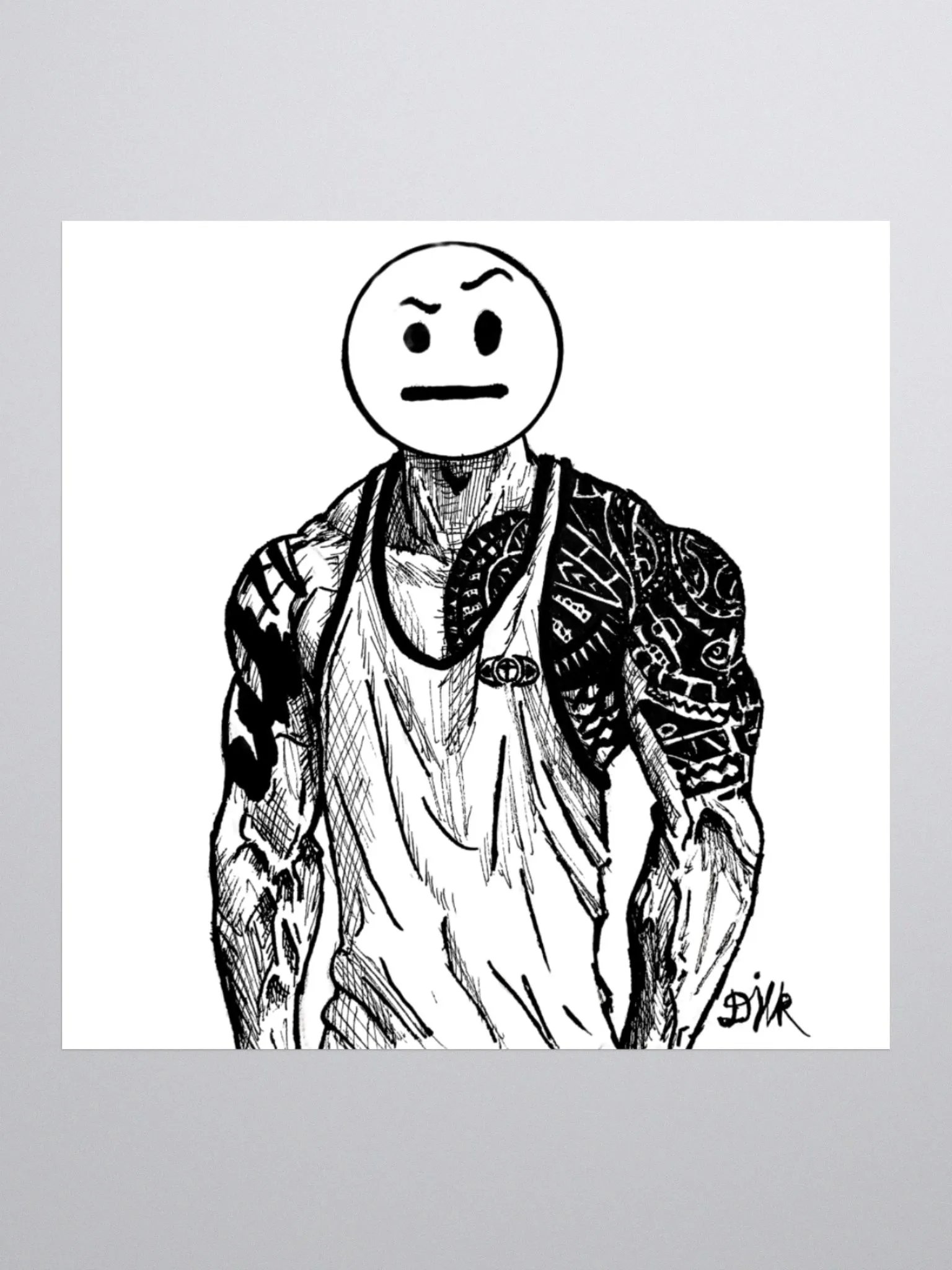 The Rock 🤨 Sticker product image (1)