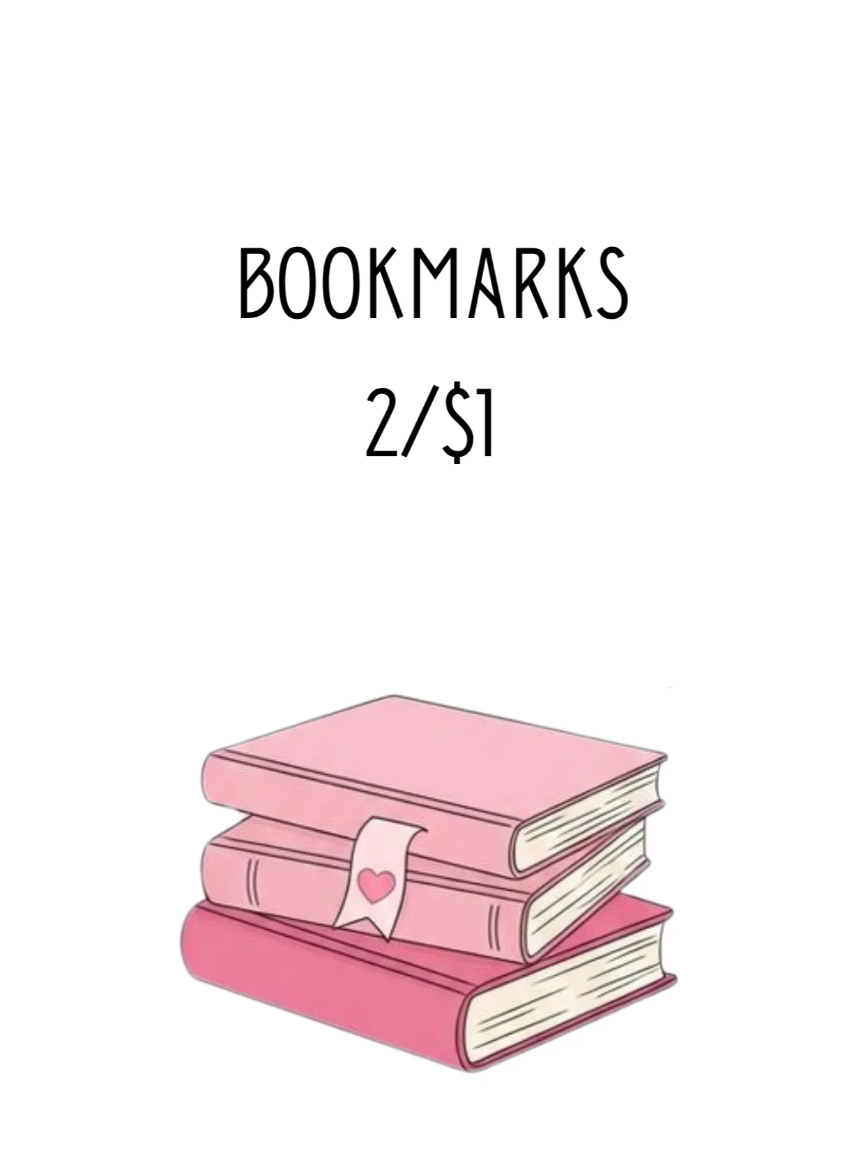 2 for $1 Bookmarks product image (1)