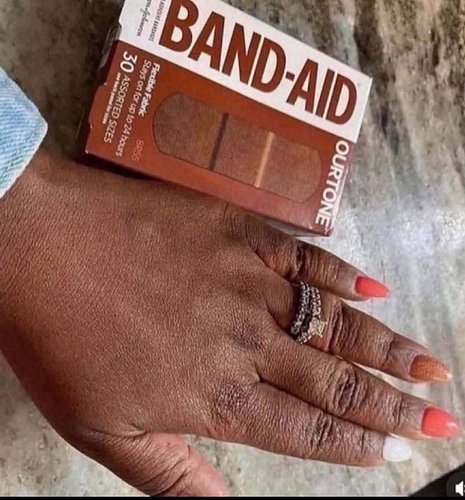 Took me 30 minutes to find that damn band aid 😭😭