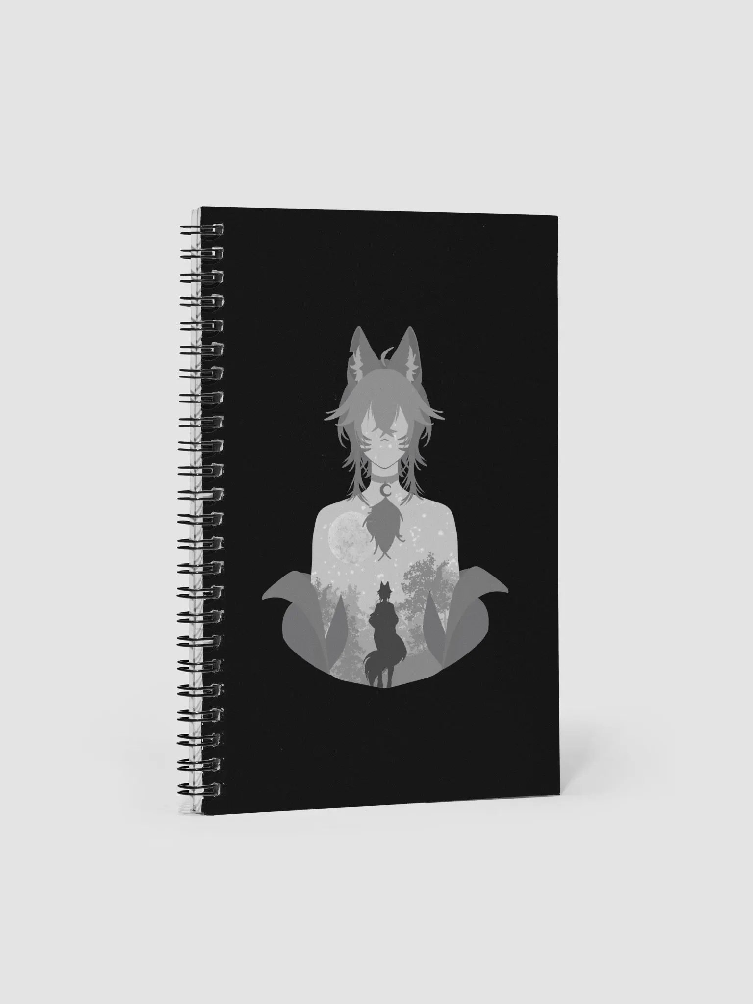WolfcatRisi Silhouetto Spiralbound Notebook product image (4)