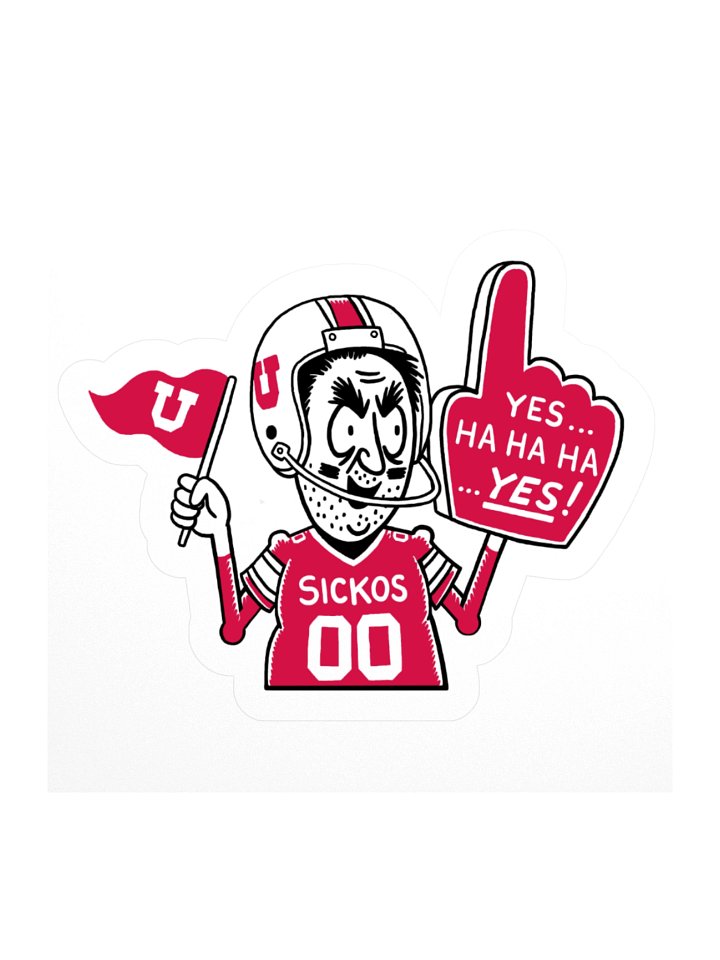 Wisconsin - River Falls National Championship Sickos Sticker product image (1)