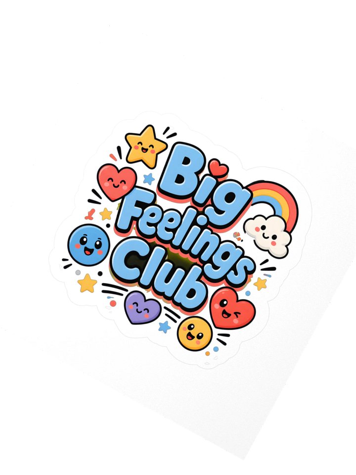 Big Feelings Club Sticker product image (2)
